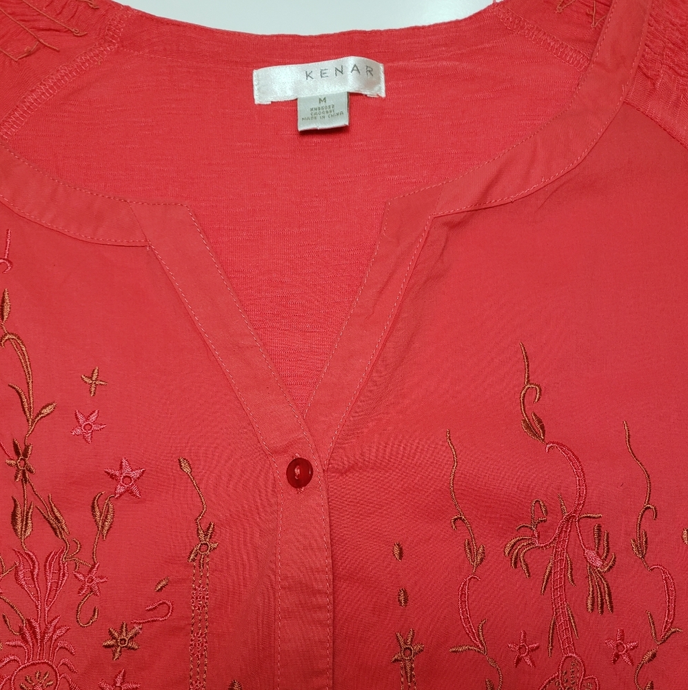 Kenar Button Down Blouse - image 3